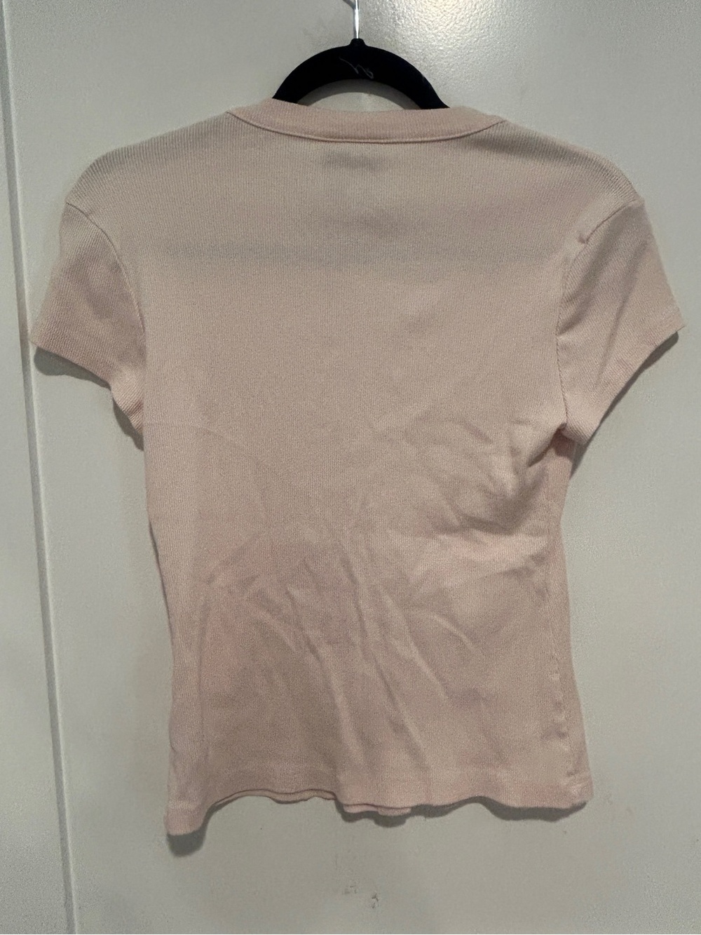 Reformation Raelynn Knit Top in Light Pink size Large - Picture 2 of 3